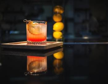 cocktail on a bar