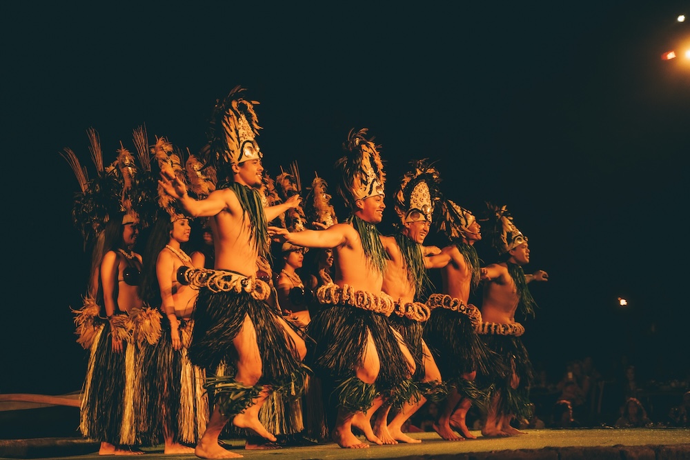 Hula dancers in Hawaii